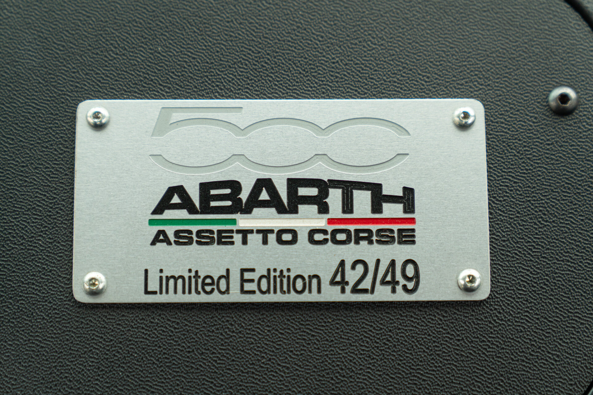 
								Fiat 500 Abarth Assetto Corse Stradale (No. 42 of 49) full									